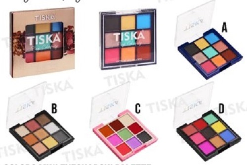 9 In 1 Color Eyeshadow Palette - Powder, Waterproof, Comes in Various Colors | Safe To Use for All Skin Types, Tested and Timely Delivery