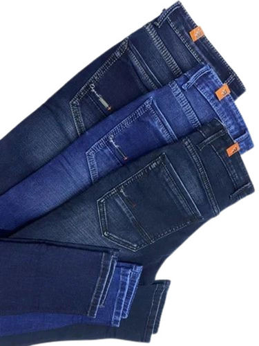 Blue Faded Denim Jeans - Age Group: >16 Years