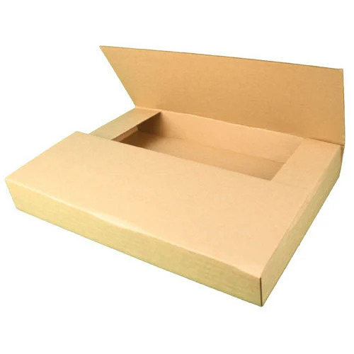 Corrugated Carton Box - Kraft Paper, Rectangle Shape, Plain Pattern | Eco-Friendly, Durable, Versatile for Personal Care & Pharmaceutical Use