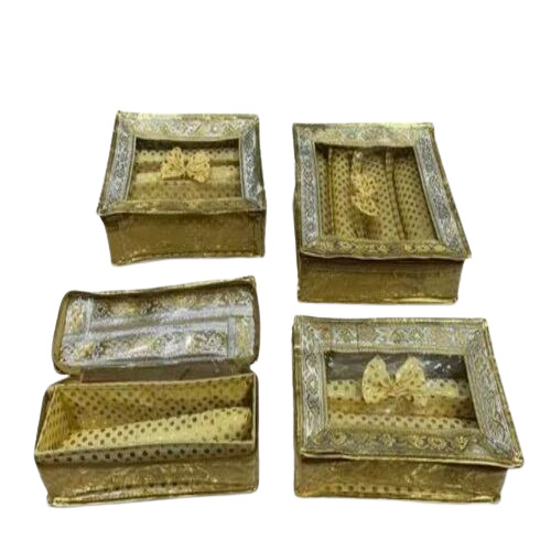 Golden Bandle Box Pouch