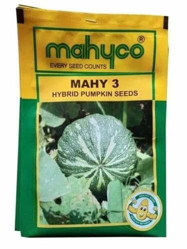 Hybrid Pumpkin Seed - 10g Packet, Mahy 3 Model | A Grade, Natural Cultivation, 99.99% Purity, Hybrid Vegetable Seeds