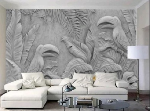 Interior 3D Wallpapers - Waterproof, Various Sizes | Easy Installation, Quality Tested, Timely Delivery
