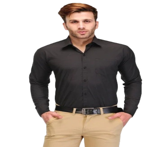 Men's Regular Fit Casual Wear Shirt - Attractive Pattern, Cotton Fabric, Full Sleeves, Breathable and Washable, Available in Sizes S to XL