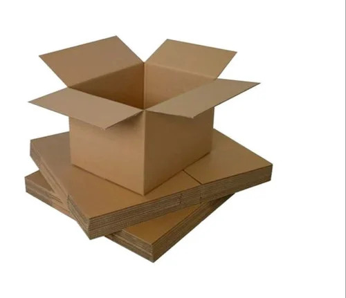 Mono Carton Packaging Box - Kraft Paper Material, Rectangle Shape, Brown Etched Color | Durable Eco-Friendly, Plain & Printed Design for Electronics, Personal Care, Gifts & Apparel