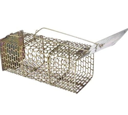 Mouse Control Cage - Iron Material, 28x22x11 cm Dimensions, Multi Color Design | Versatile Usage for Home Purpose, Rectangular Shape, All Size Compatibility