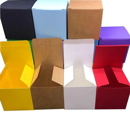 Multi Color Plain Corrugated Box - Kraft Paper, Rectangular Shape, Various Colors | Durable, Eco-Friendly, Suitable for Personal Care & Pharmaceutical Use