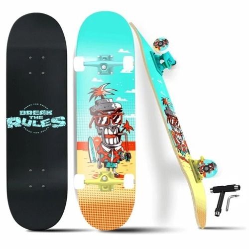 Multicolor Skateboard