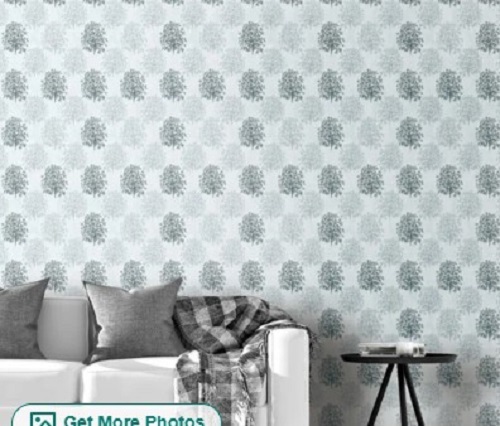 Non Woven Matte Finish Wallpaper - Non Woven Material, Various Sizes Available | Waterproof, Easy to Clean, Long Lasting, Easy to Install, Enhances Wall Appearance