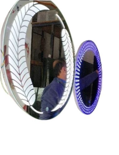 Oval Shape Glass Mirrors