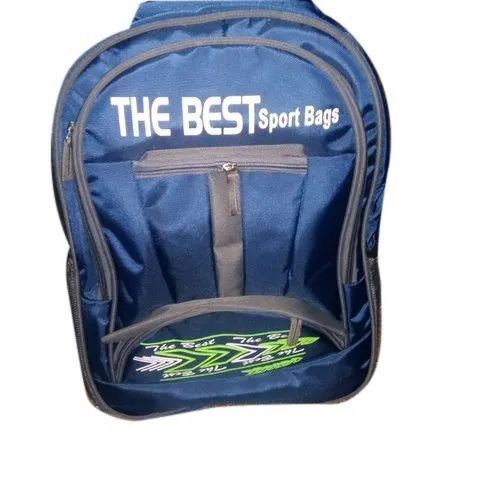 Polyester Premium School Bag - Spacious Interior, Padded Back, Adjustable Straps | Multiple Compartments, Comfortable Fit, Reinforced Stitching, Antistatic and Biodegradable