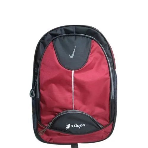 Polyester School Backpack By Shaikh Enterprises