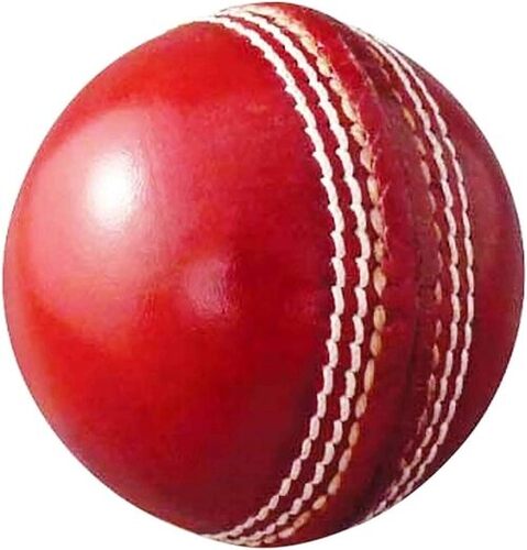 Red Leather Cricket Ball - Age Group: Adults