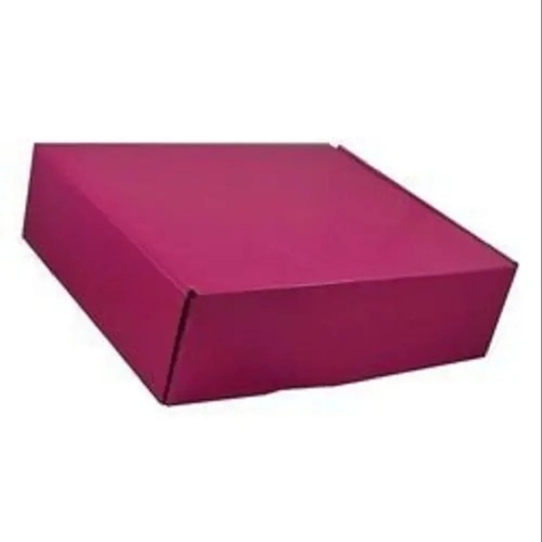 3 Ply Cake Packaging Corrugated Box - Eco Friendly Kraft Paper, Durable Plain Design For Versatile Use In Electronics, Personal Care, Pharmaceutical