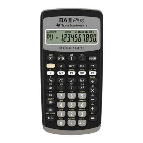 Texas Instruments Ba Ii Plus Financial Calculator