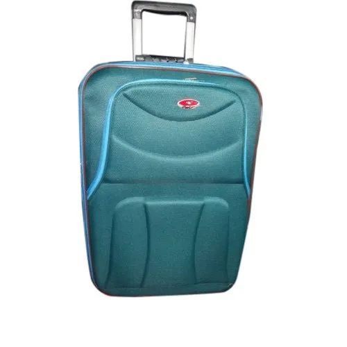 Travel Trolley Bag - Premium Polyester Material, Spacious Interior, Lightweight Design - Durable and Elegant with Smooth Wheels and Telescopic Handle