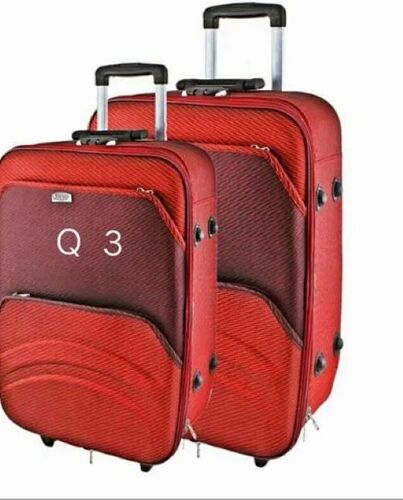 Premium Polyester Trolley Bags Set - Lightweight Design, Water-Resistant | Smooth Wheels, Telescopic Handle, Multiple Compartments, Scratch-Resistant, Secure Locks