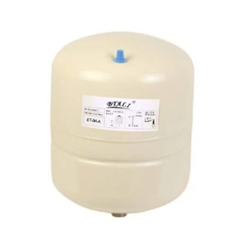 Vertical Pressure Tank - Max Pressure 10Bar, 8 Litre Capacity, 1" Stainless Steel Inlet, Fixed Butyl Rubber Membrane, Pre Charge Pressure 1.5Bar, Suitable for Industrial Applications