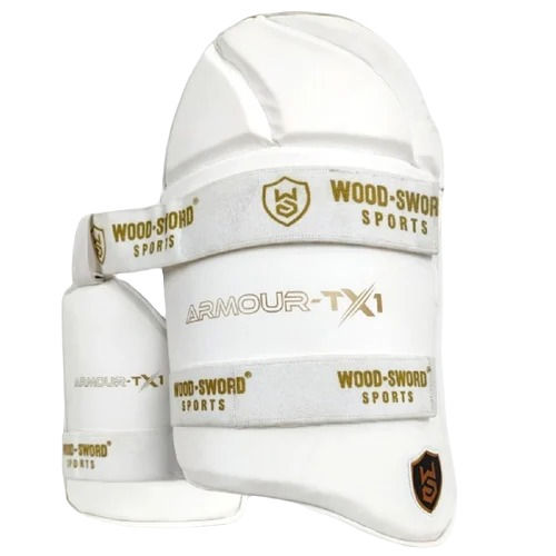 White Cricket Thigh Guards