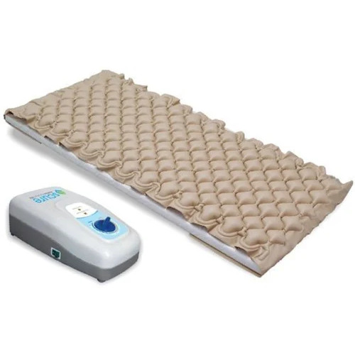 Air Bed Mattress - Soft Silicone Fabric, 30 cm Thickness, Rectangular Shape | Eco-Friendly Design, Available in Brown and Gray Colors