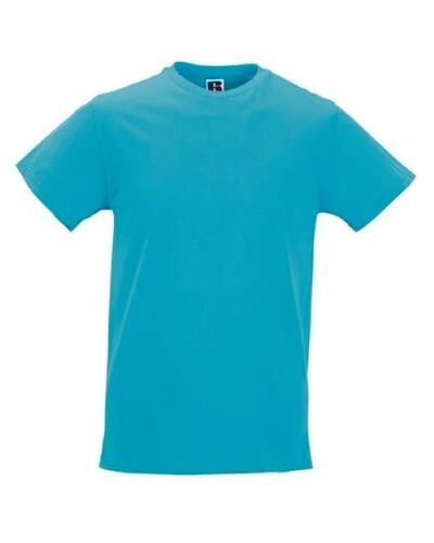 Boys Plain T Shirts - Cotton, Size M/S/XL/XS/XXS/XXXL, Blue | Premium Quality, Comfortable Fit, Soft Fabric, Breathable Material, Versatile Style, Lightweight Design, Durable Stitching, Easy to Maintain