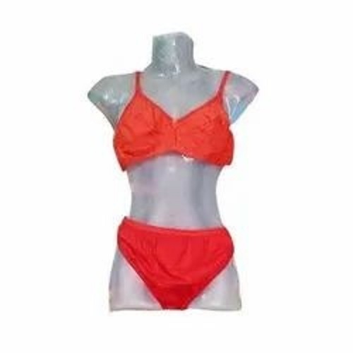 Bra Panty Set - Cotton Fabric, All Sizes Available , Comfortable Fit with Adjustable Straps and Breathable Design
