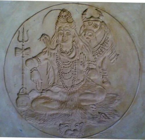 Bronze Shiva Mural