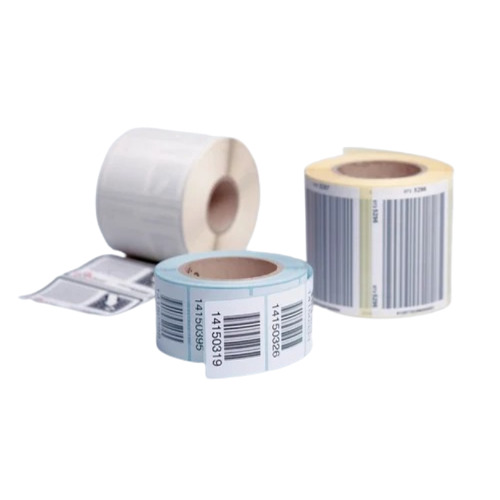 Heat Resistant Barcode Labels - Matte Varnished Paper , Custom Direct Thermal Sticker Printing