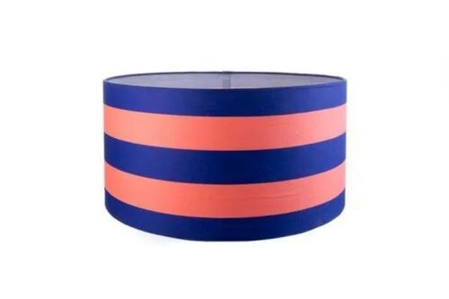 Horizontal Stripes Cotton Lamp Shade