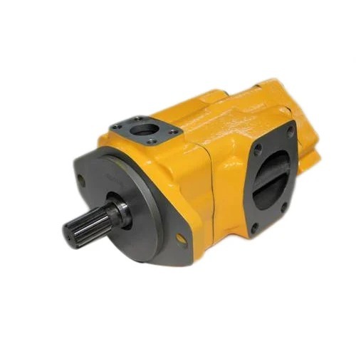 Hydraulic Vane Pump - Cast Iron, Gear Pump Structure, Yellow Color | Premium Quality, Optimum Performance for Water and Industrial Applications
