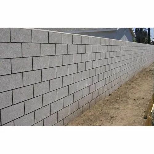 Prefab Cement Boundary Wall - Thickness 150-200 mm, Height 8-9 ft