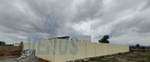 RCC Folding Compound Wall - 2100mm x 300mm x 50mm Slab | Eco Friendly, Weather Proof and Strong, Grey Finish