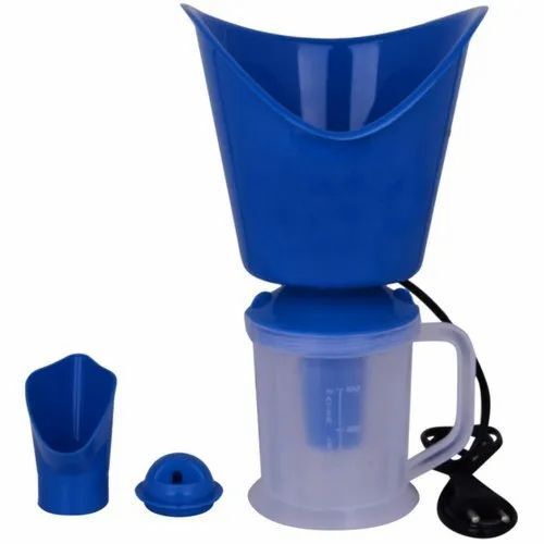Steam Vaporizer 3 In 1 - Plastic Material, 200ml Capacity, Blue Color , 1 Meter Cord Length, 220 Vac Volt Consumption, Durable Design for Relaxation