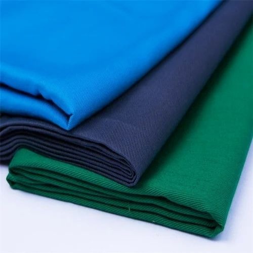 Uniform Textile - Cotton Fabric 36-58 Inch Width, Plain Multicolor, 50-100 Mtr Length | Washable, Ideal for Uniforms