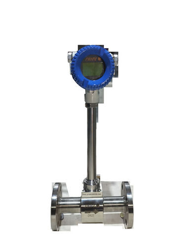 Vortex Compressed Air Flowmeter - Color: Blue