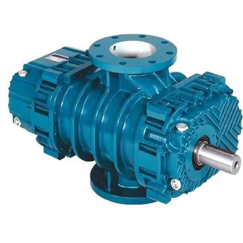 Twin Lobe Roots Blower - MS, 5 HP, Red | Corrosion Resistant, Electric Motor, Industrial Use