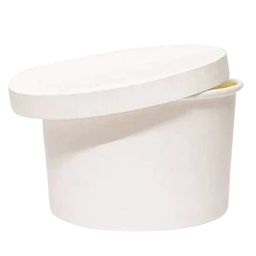 500ml Paper Container With Lid By Somani Packaging