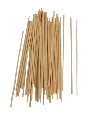 Coffee Stirrers - 5.8 Inches, Brown Bamboo | 100 Round Eco-Friendly Stirrers