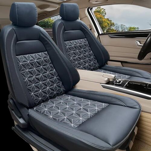 Designer Car Seat Cover - Material: Leather