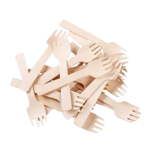 Disposable Wooden Fork 