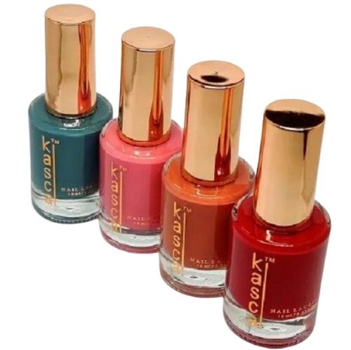 High Gloss Liquid Nail Polish - Chemical Based Formula Various Custom Colors with Long Shelf Life and Quality Testing Standards