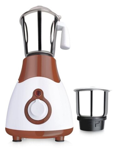 Mixer Grinder - Stainless Steel & Plastic, 2 Jars, 18000-23000 Rpm | Portable, Easy To Operate, Energy Efficient