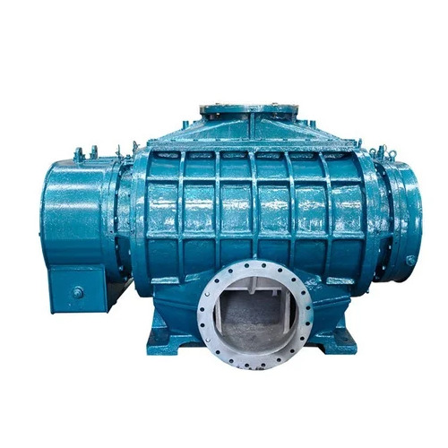 MS Twin Lobe Blower - Electric Powered, Max Speed 4000 RPM | Industrial Use, Corrosion Resistant, Paint Coated, Available in Red, Black, Blue, Yellow, Gray