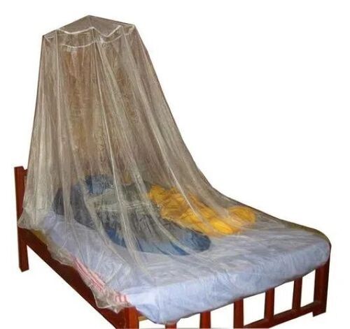 Premium Mosquito Net - Polyester, 60x50cm Quad-Rate Size, Brown Color | Lightweight, Breathable, Insect Protection, Compact, Portable, Foldable