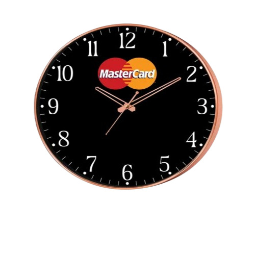 Rose Gold Finish Wall Clock