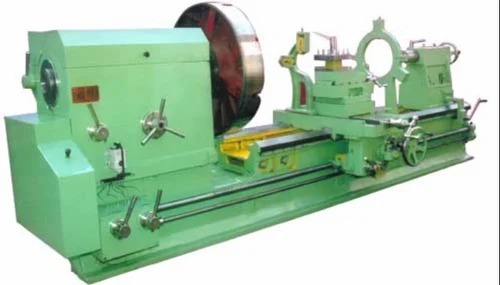 Heavy Duty Horizontal Lathe Machine - 16 Feet Bed Length, 105 mm Spindle Bore , Green | High Performance, Lower Energy Consumption, High Efficiency, 6 Spindle Speeds