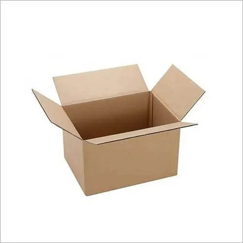 3 Ply Corrugated Box - Eco Friendly Kraft Paper, Durable Rectangle Design for Personal Care, Pharmaceutical, Gift & Crafts Use