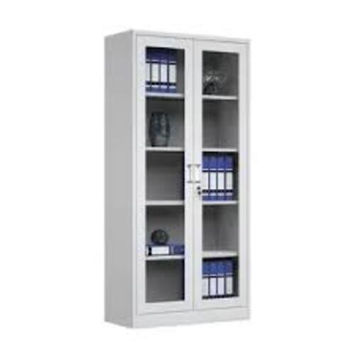 4 Shelves Glass Door Almirah