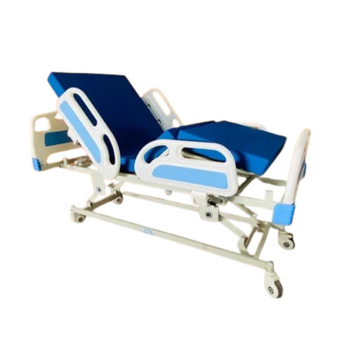 5 Functions Electric Icu Bed - Color: White And Blue