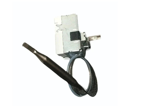 Air Fryer Capillary Thermostat - Stainless Steel, 4 Inch Size | High Pressure, Industrial Application, Available in White, Red, Black