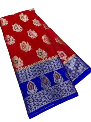 dupion silk saree